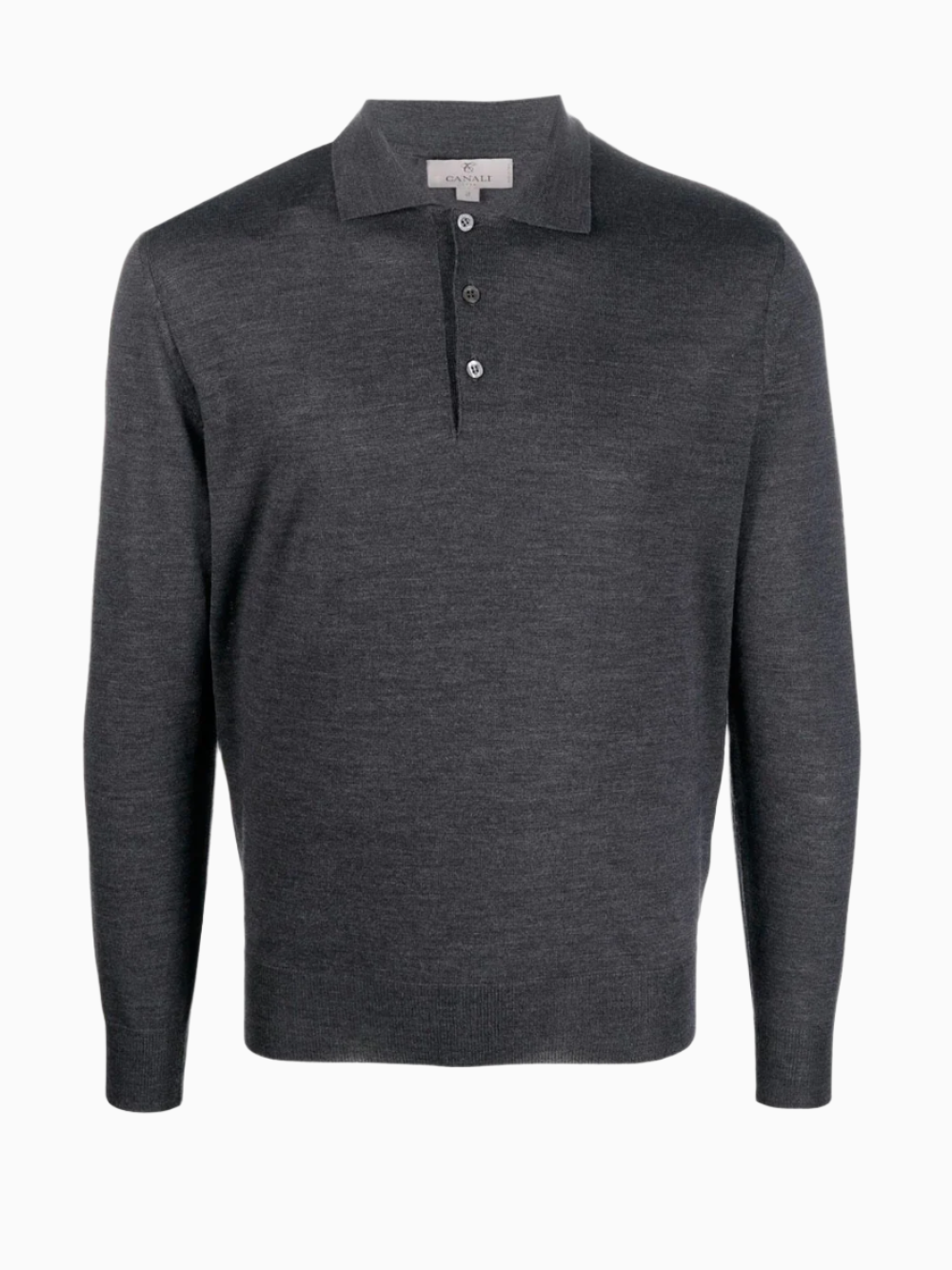 Polo collar jumper