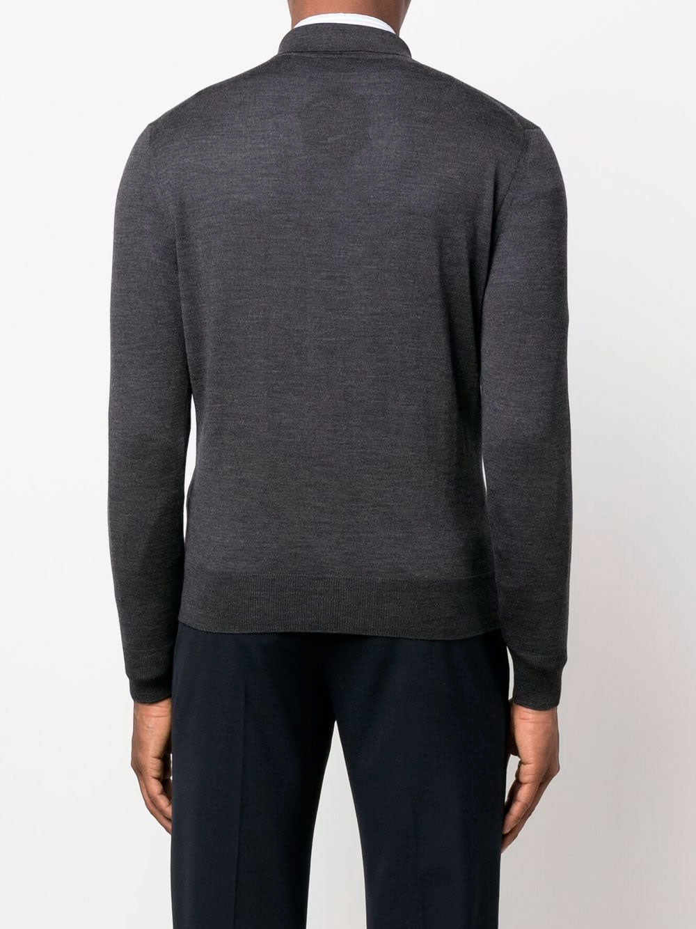 Polo collar jumper