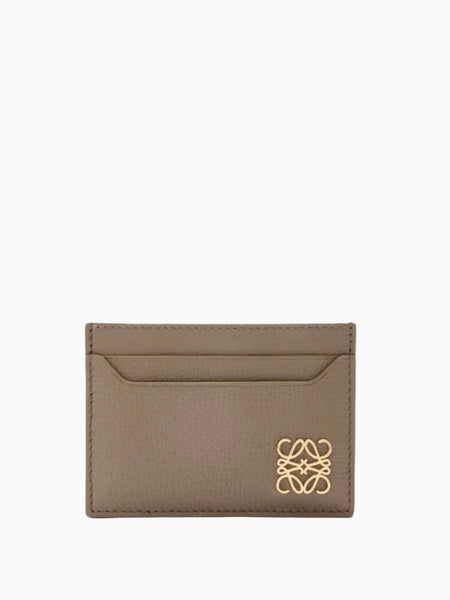 【美品】LOEWE ANAGRAM BUSINESS CARDHOLDER Anagram business cardholder in pebble grained calfskin Black