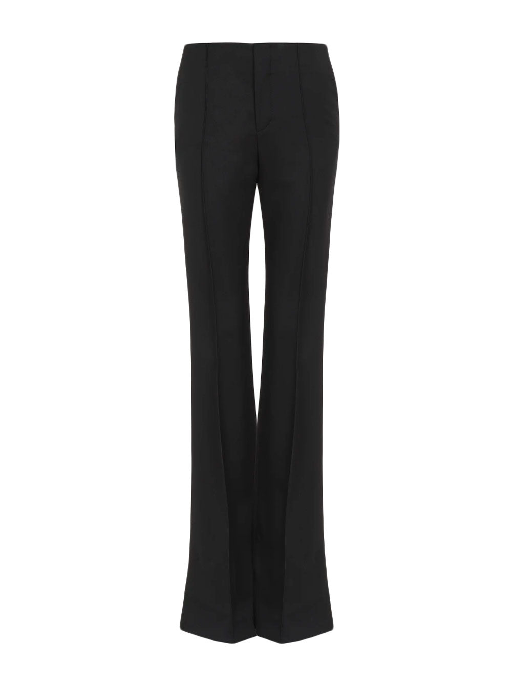 Broken-heel slim trousers