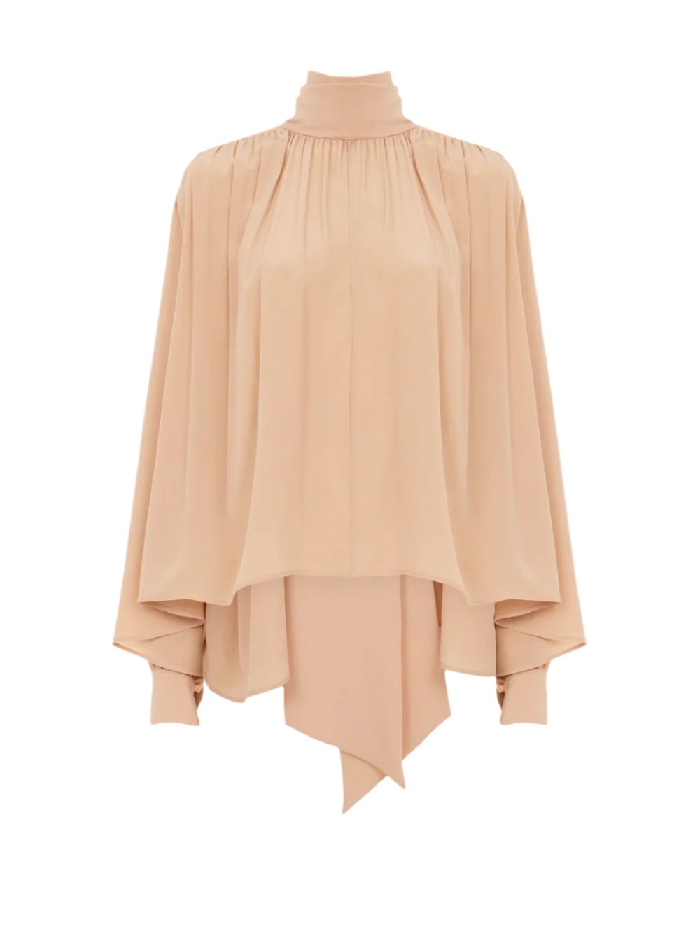 Boxy Lavalliére blouse