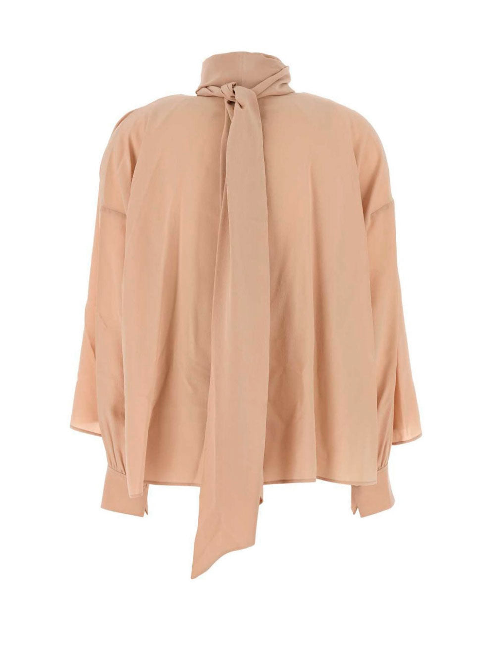 Boxy Lavalliére blouse