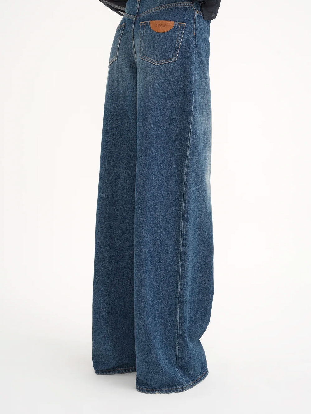 Jeans de pierna ancha