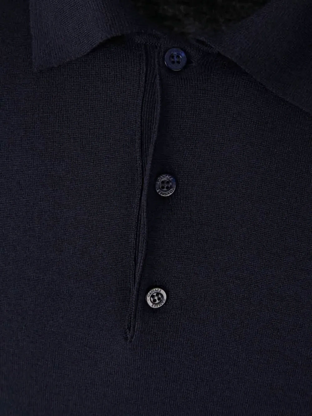 Long-sleeve polo shirt