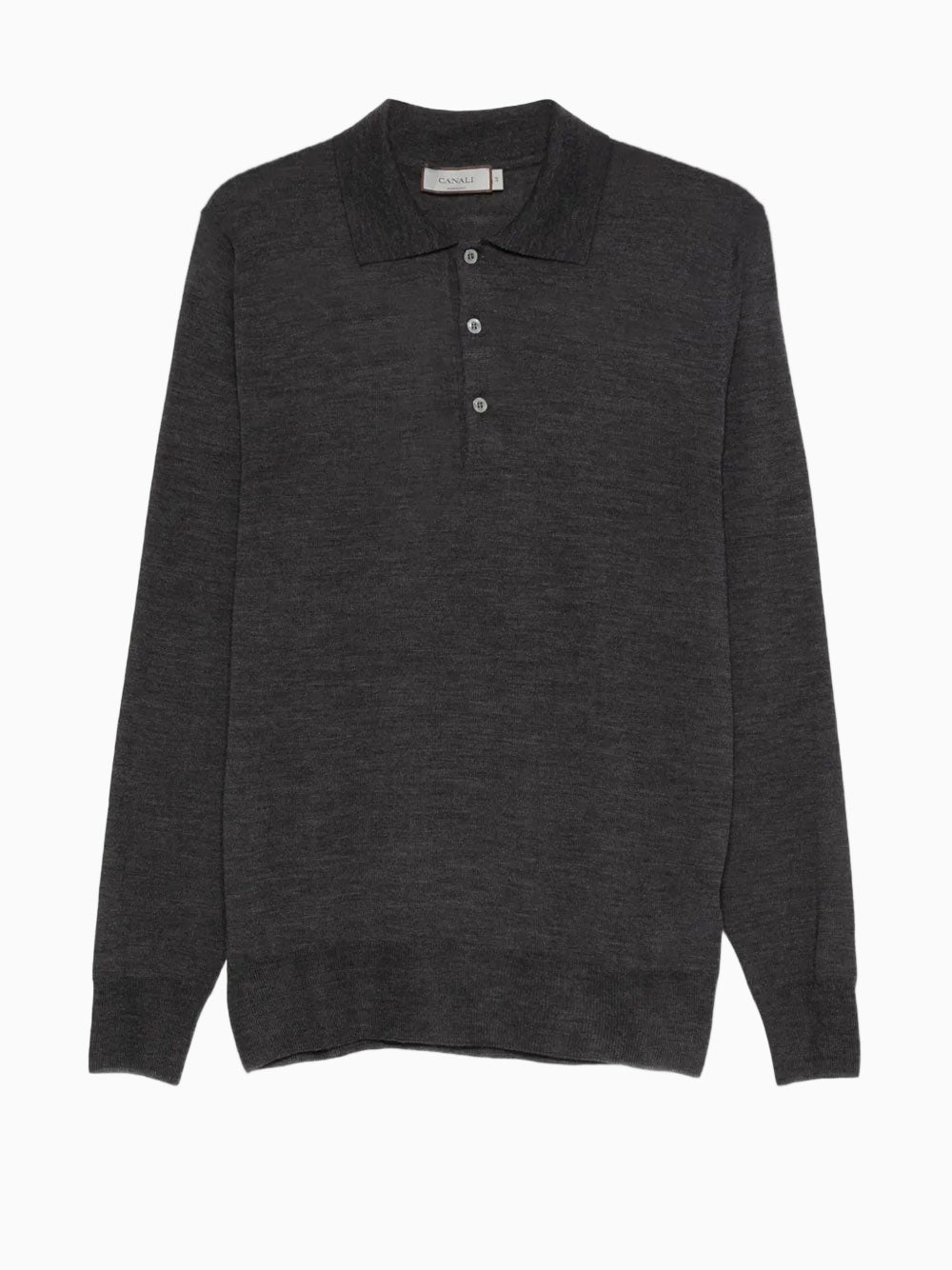 Long-sleeve polo shirt