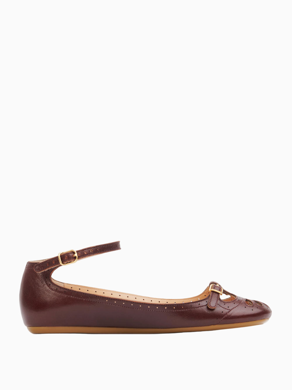 Ruched ballerina shoes | Toteme | OTTODISANPIETRO