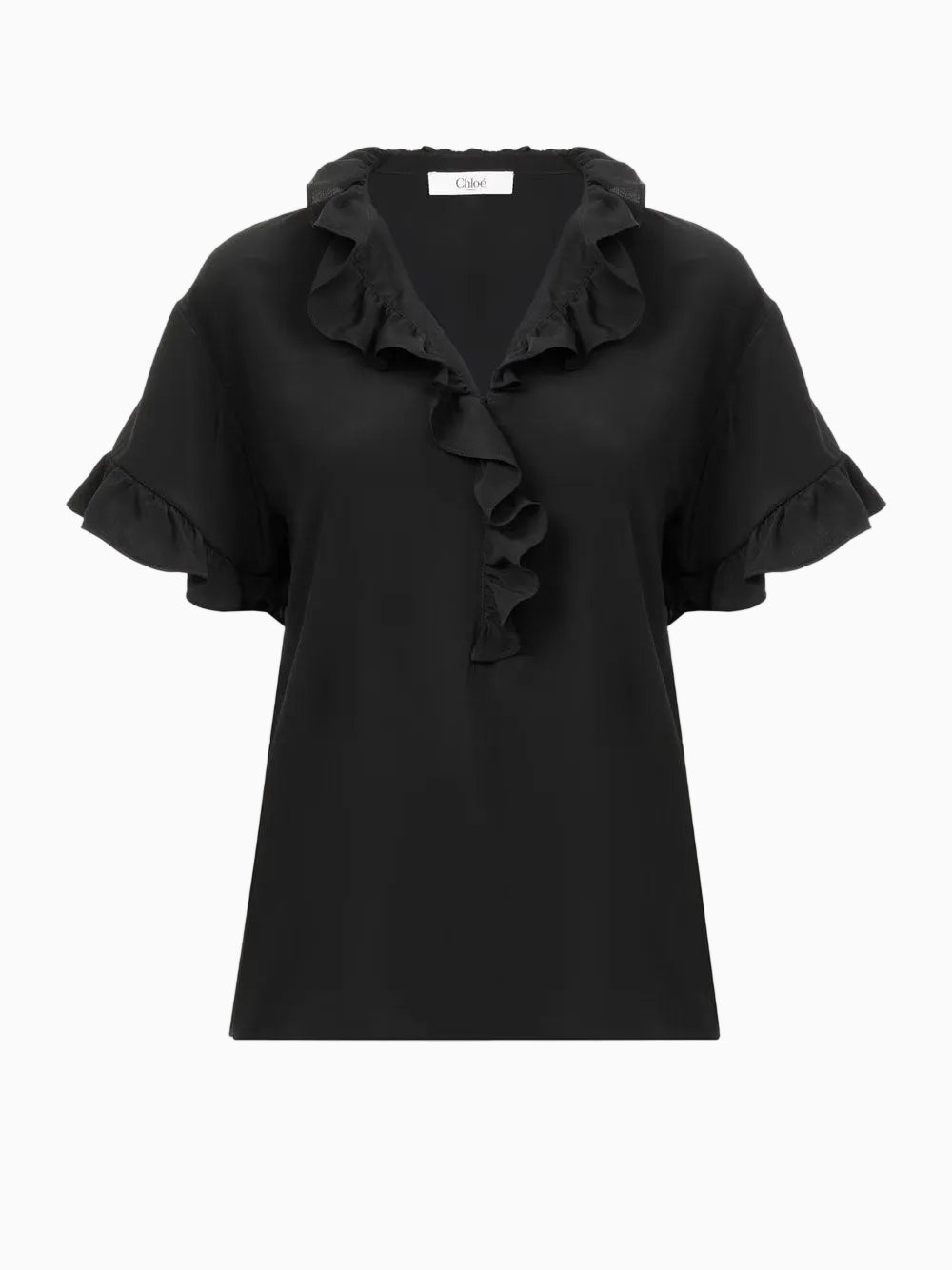 Ruffled blouse