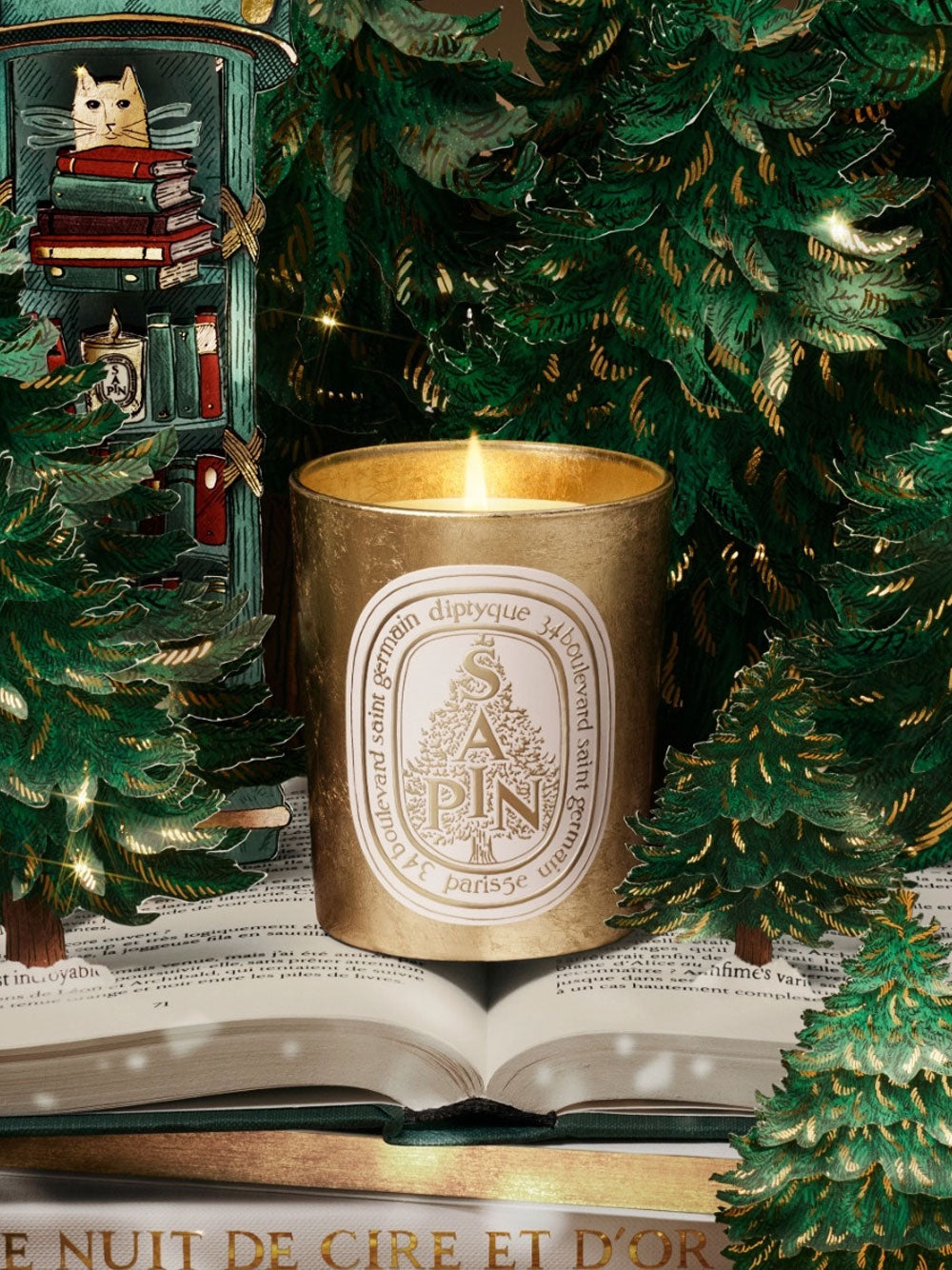 Sapin candle 190gr | Diptyque | OTTODISANPIETRO