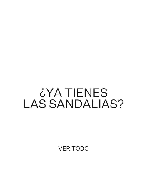 Sandalias mujer