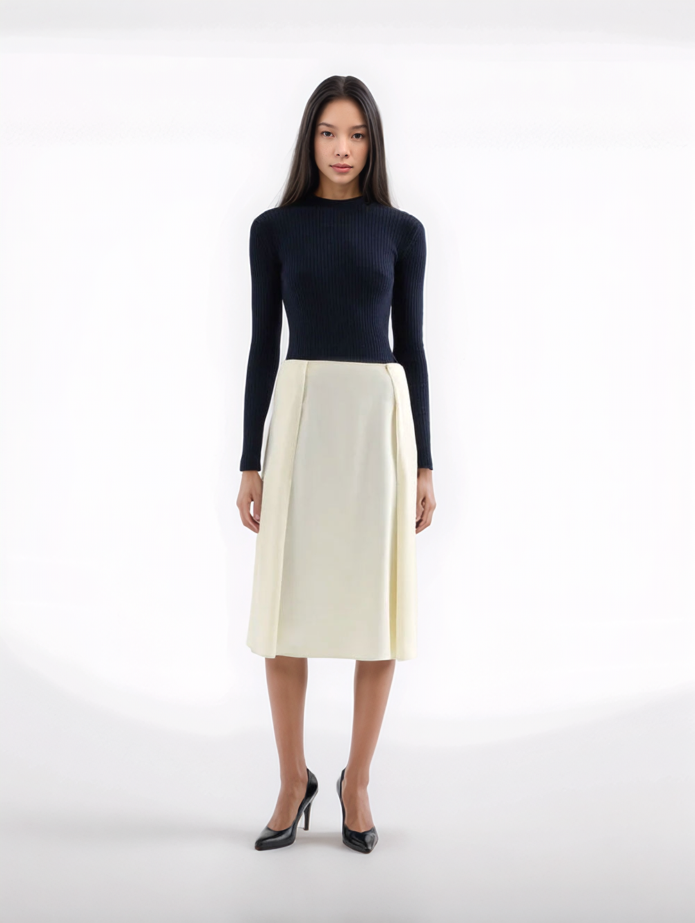 Pleated skirt