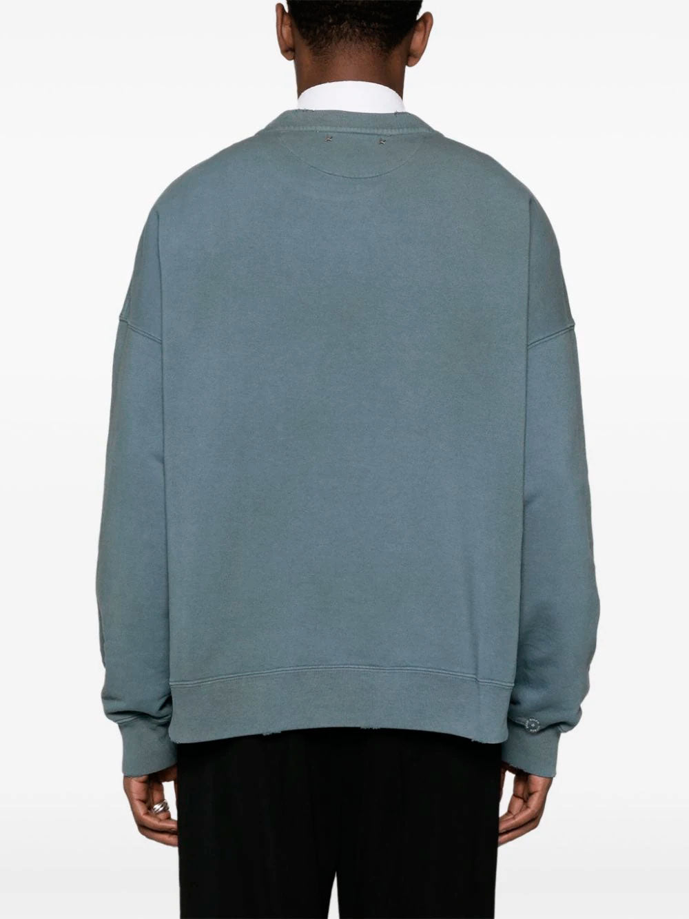 Distressed-effect sweatshirt