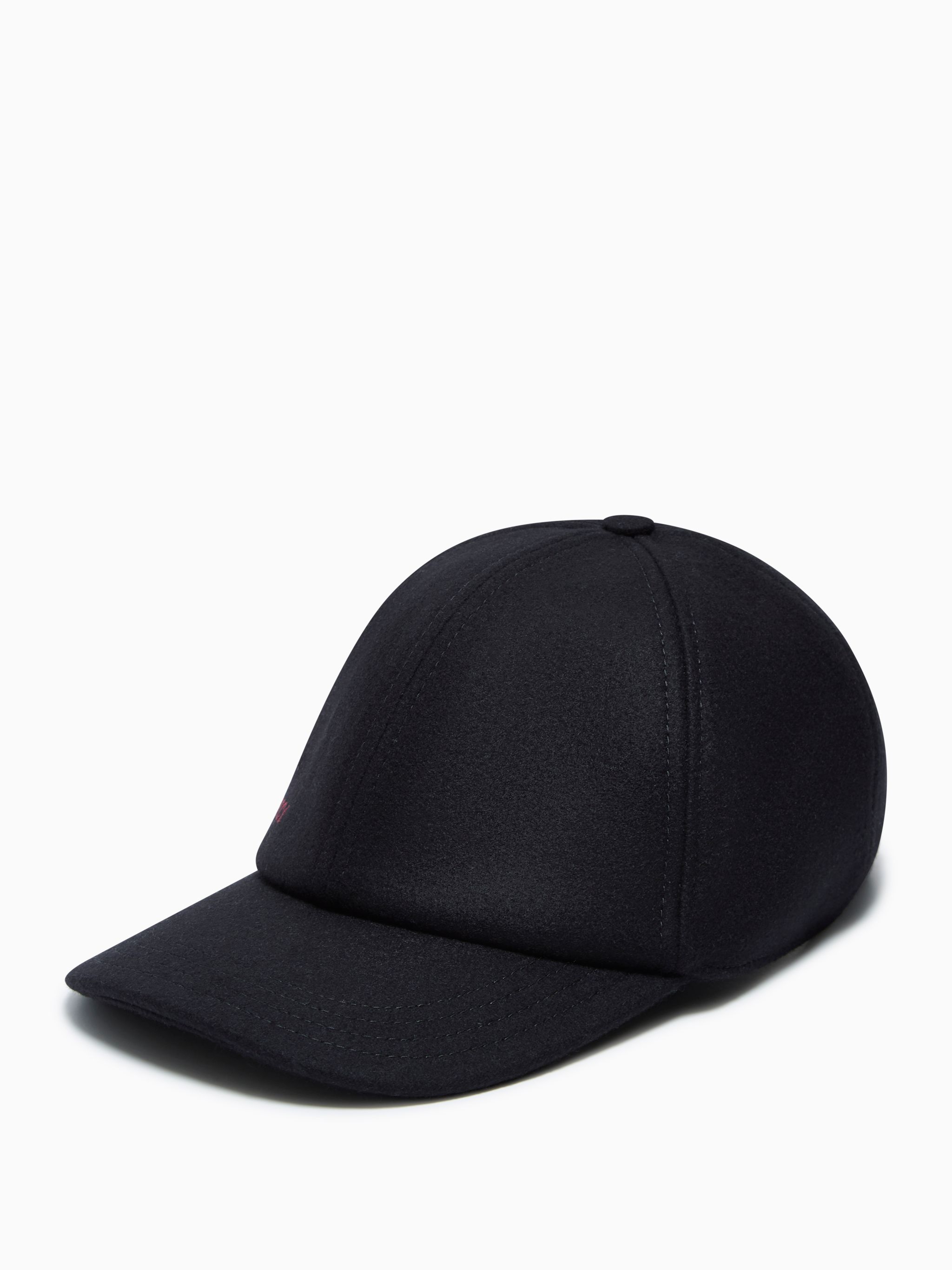 Wool baseball cap