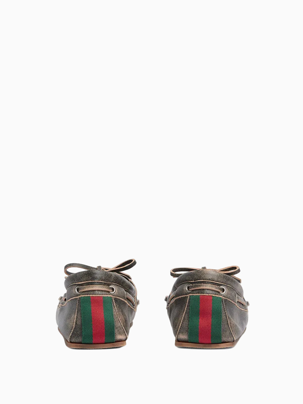 Washed-effect loafers