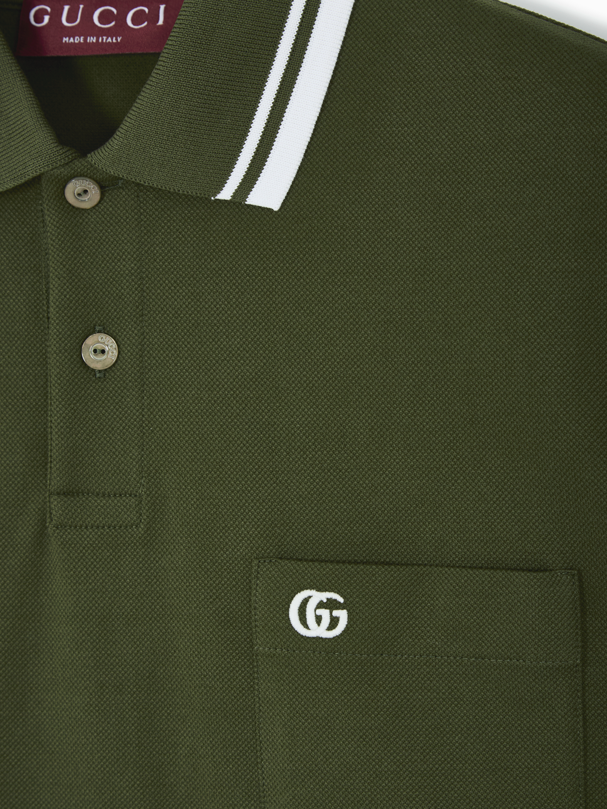 Embroidered polo shirt