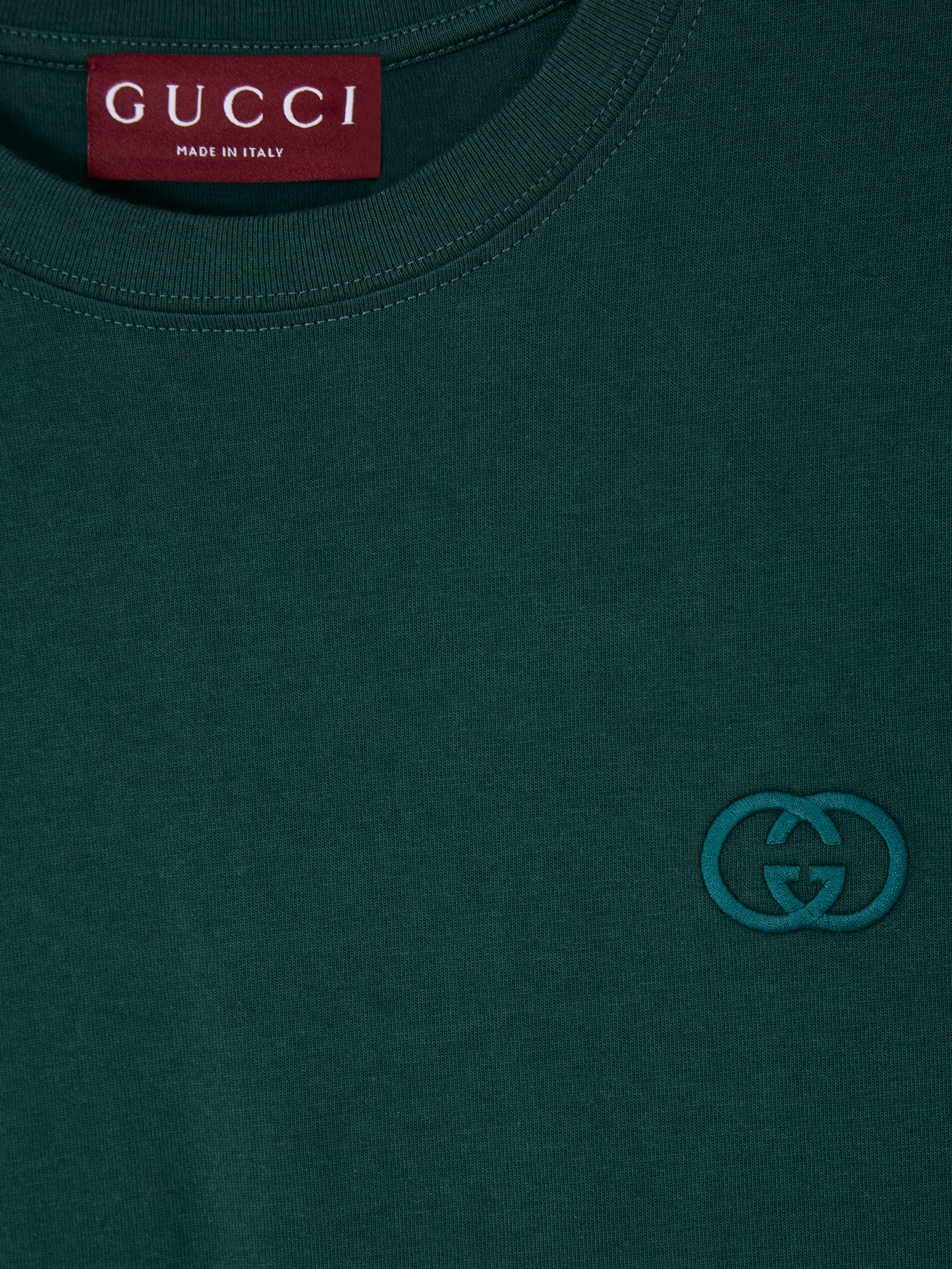 GG embroidery t-shirt