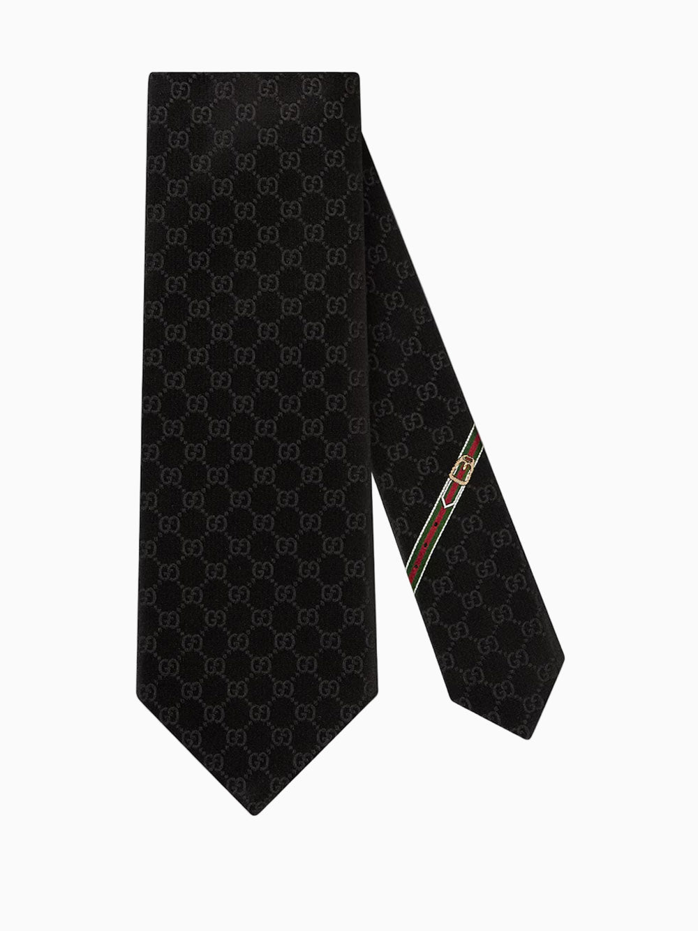 GG silk tie