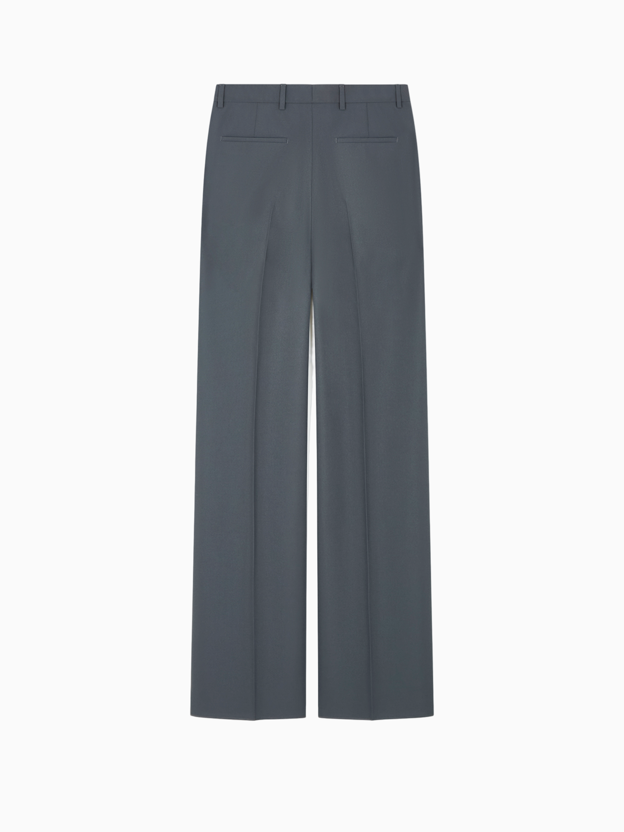 Pleat-detail tousers