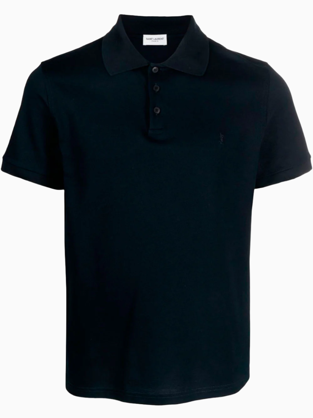 Short-sleeve cotton polo shirt