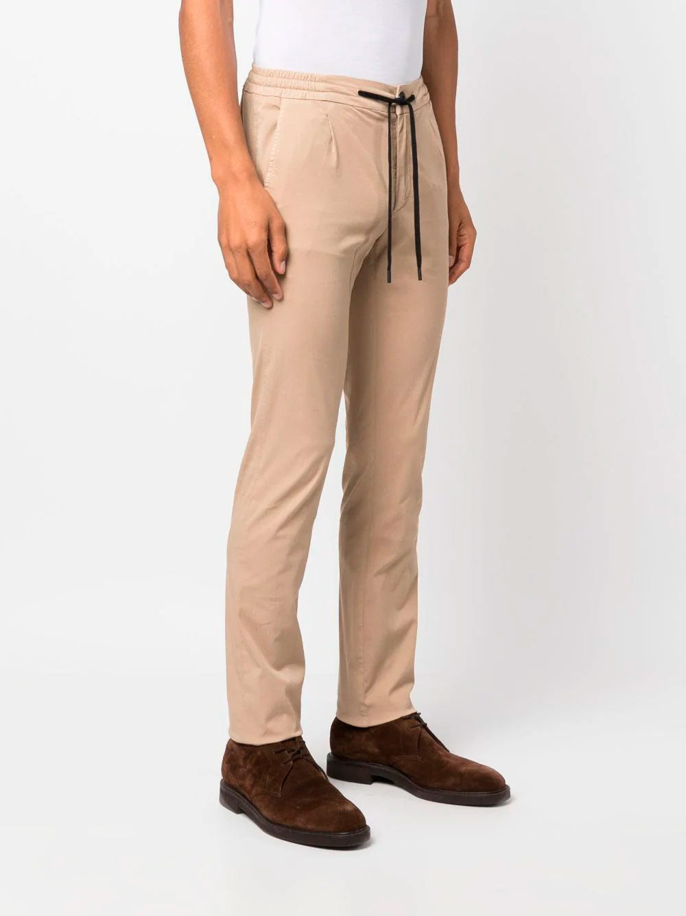Drawstring-waistband trousers