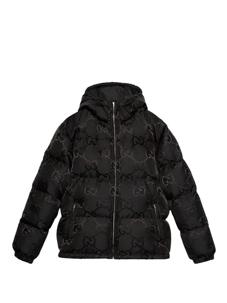 Brown Down jacket with motif of stars Gucci Kids - Vitkac Italy