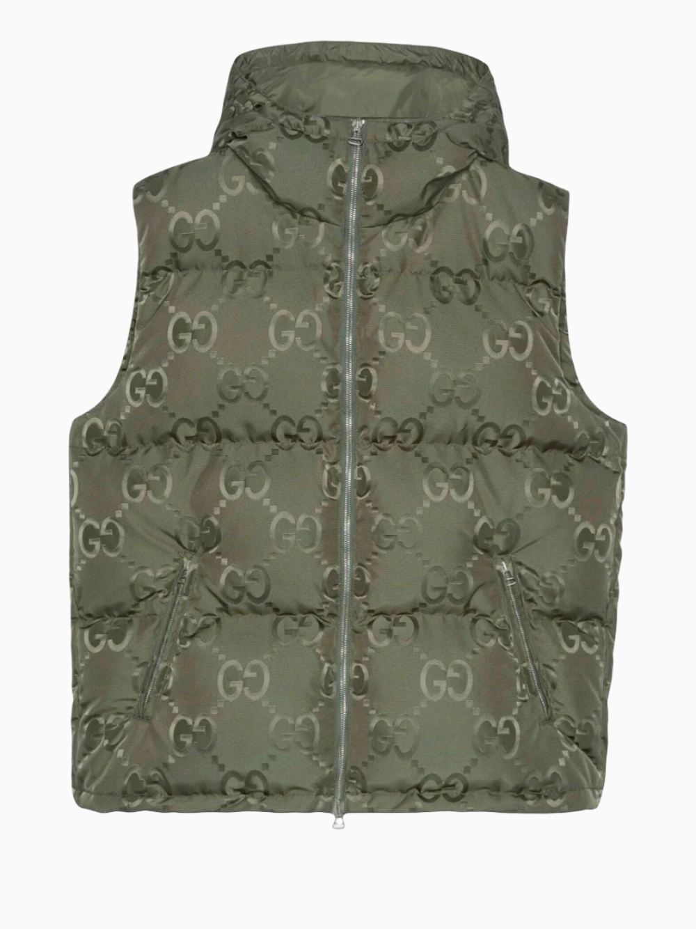 GG logo-print padded vest