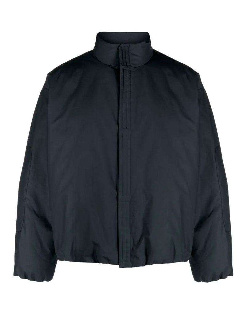Zip-up padded down jacket