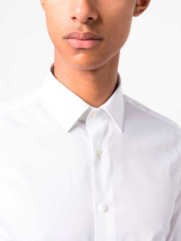 Button-up cotton shirt