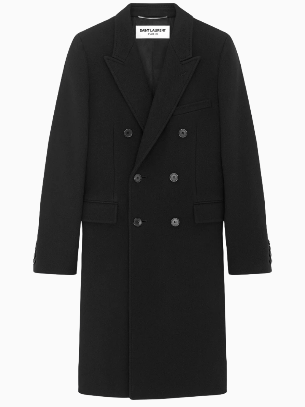 Coat in wool and cashmere