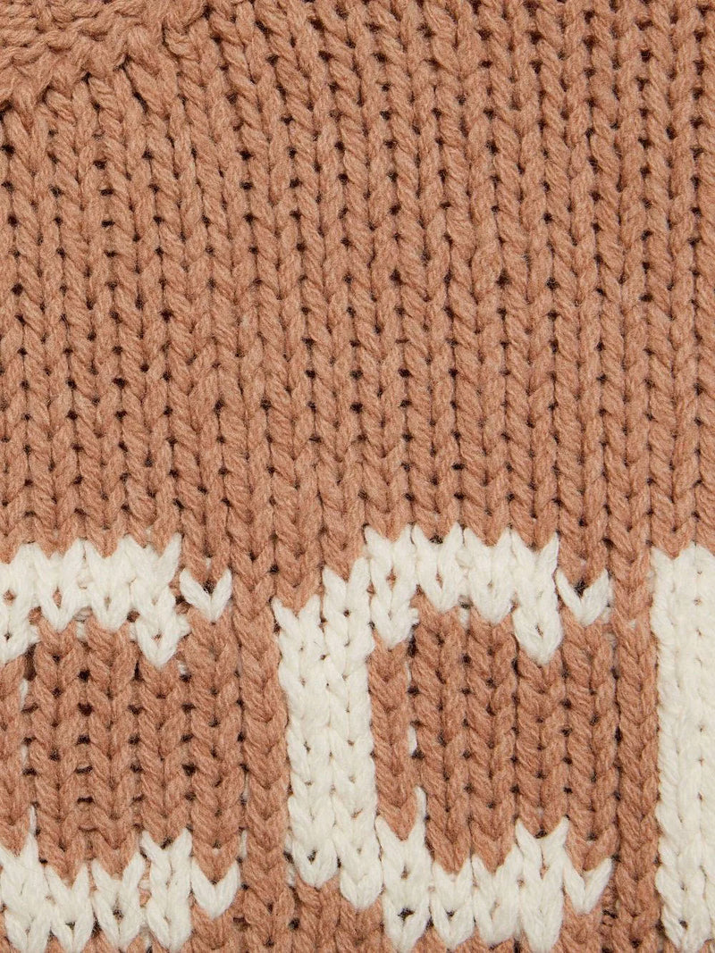 Logo wool jumper