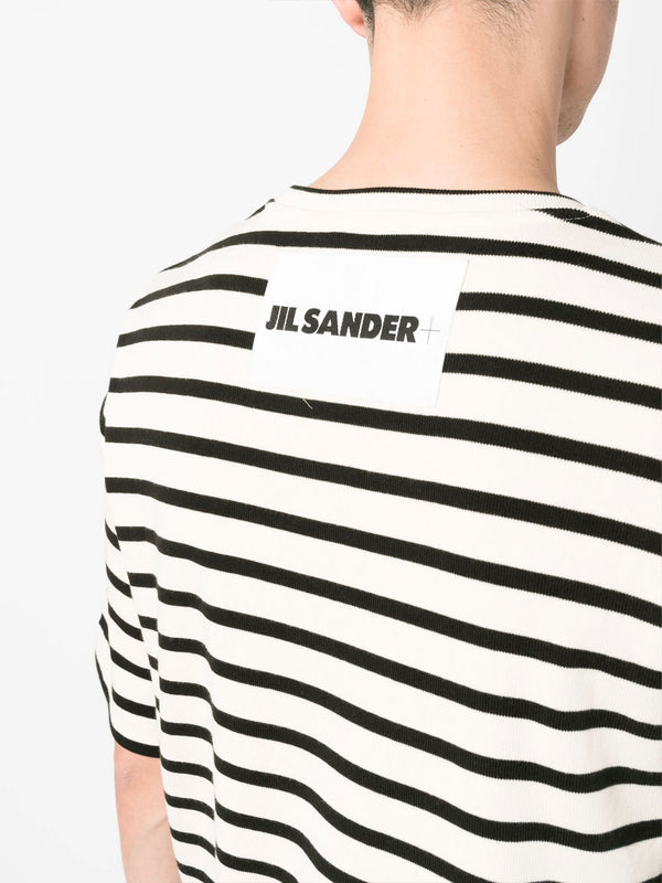 Stripe-print t-shirt