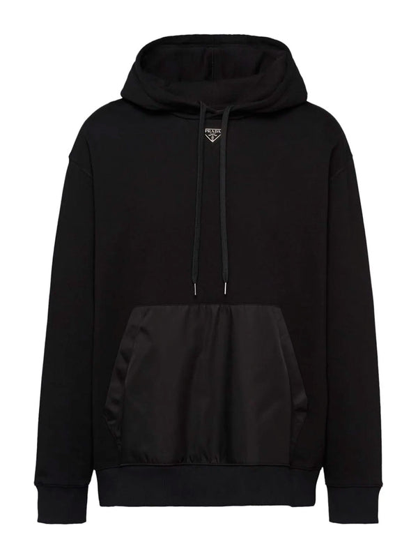 Triangle-logo hoodie