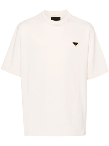 Triangle logo t shirt Prada OTTODISANPIETRO