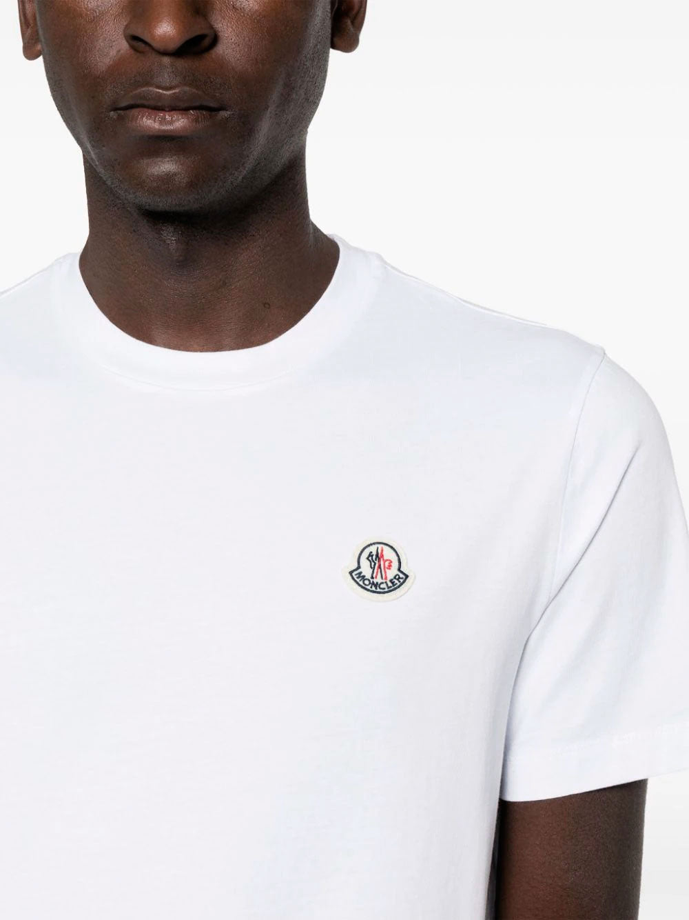 Plain moncler t shirt best sale