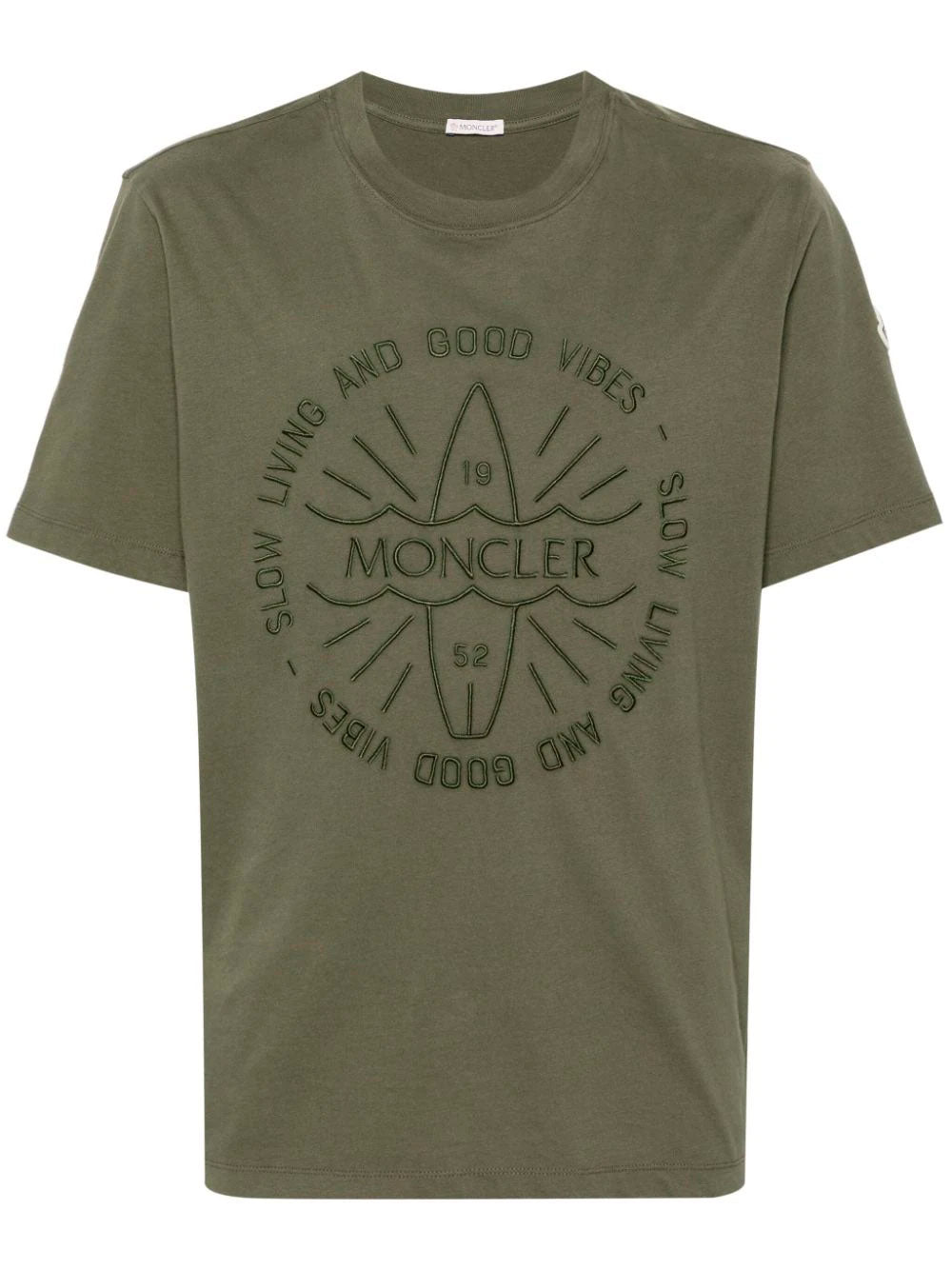 Logo-embroidered t-shirt