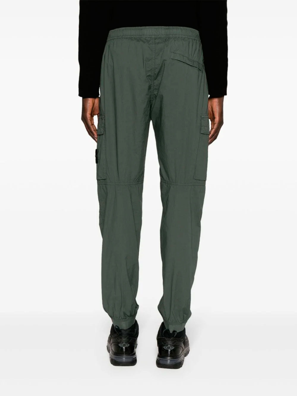 Compass-badge trousers
