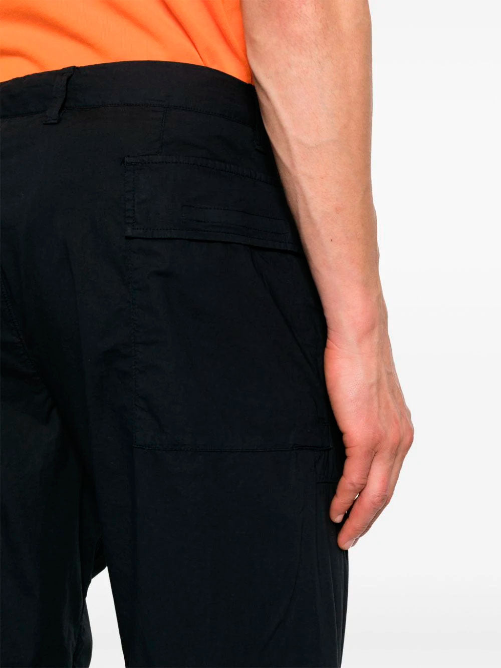 Straight-leg cargo trousers
