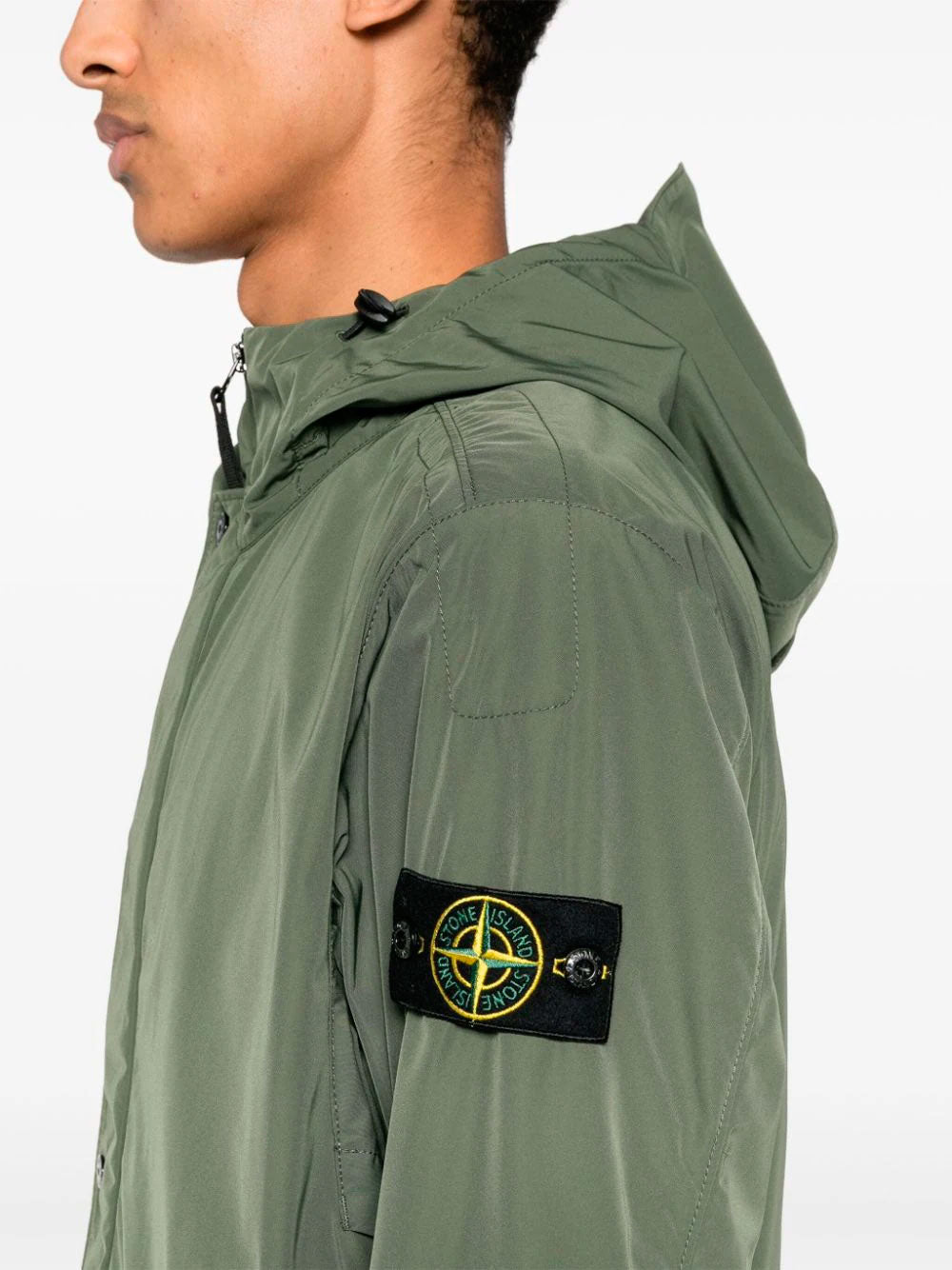 Compass-badge jacket