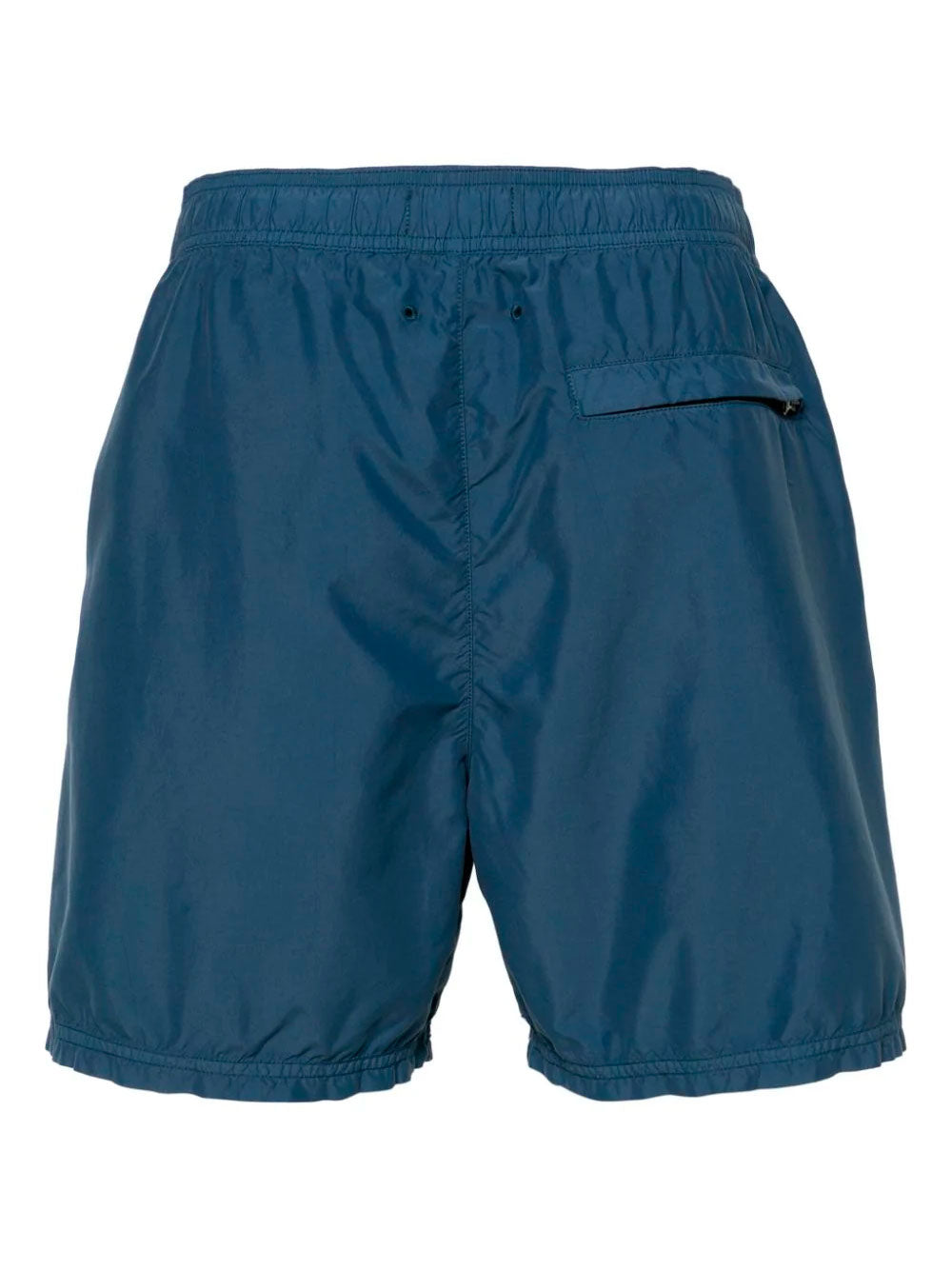 Compass-patch swim shorts