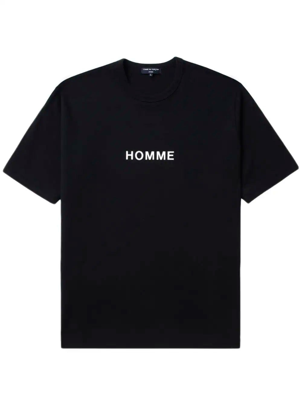 Homme-print cotton t-shirt