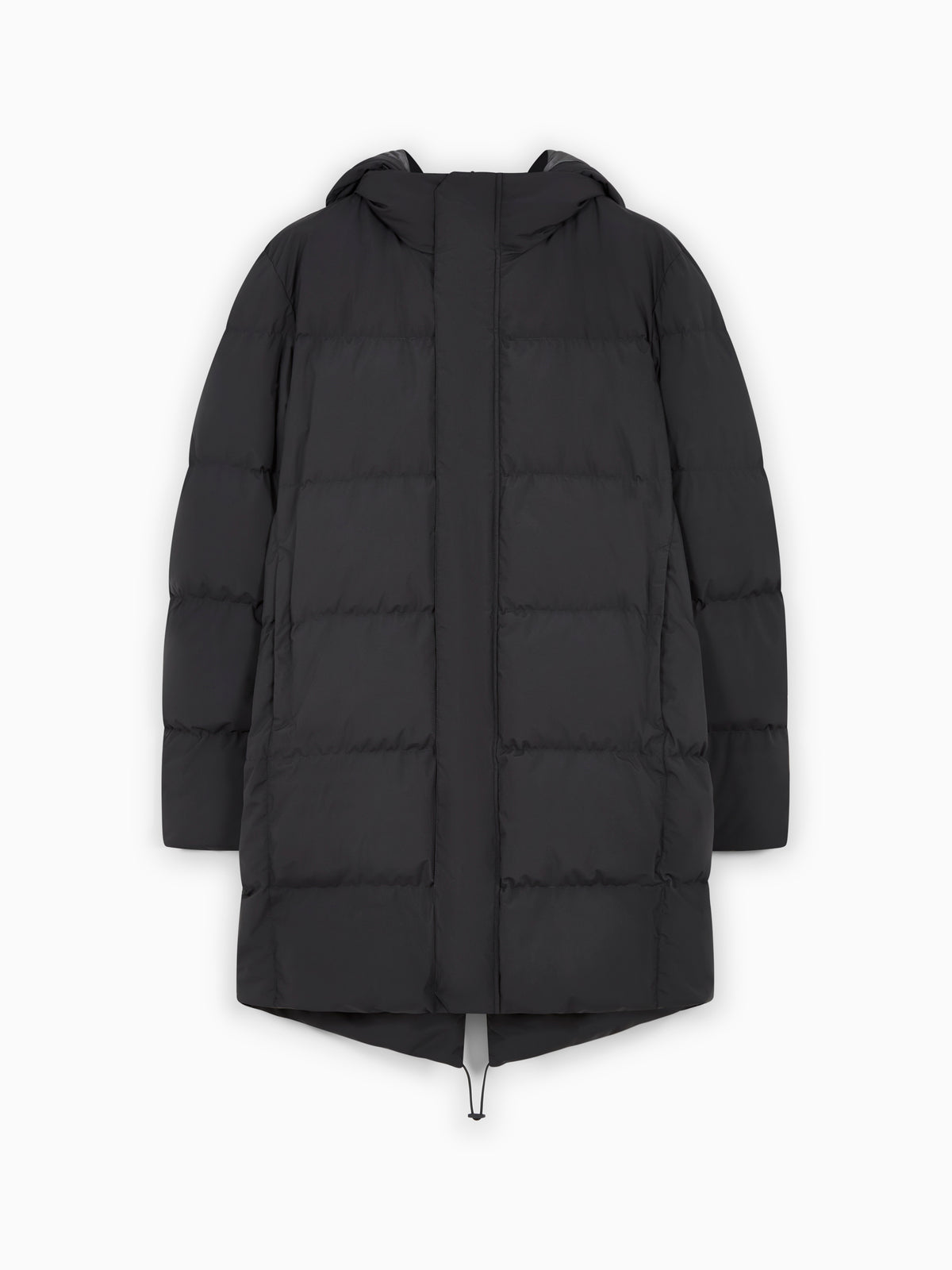 Hooded puffer