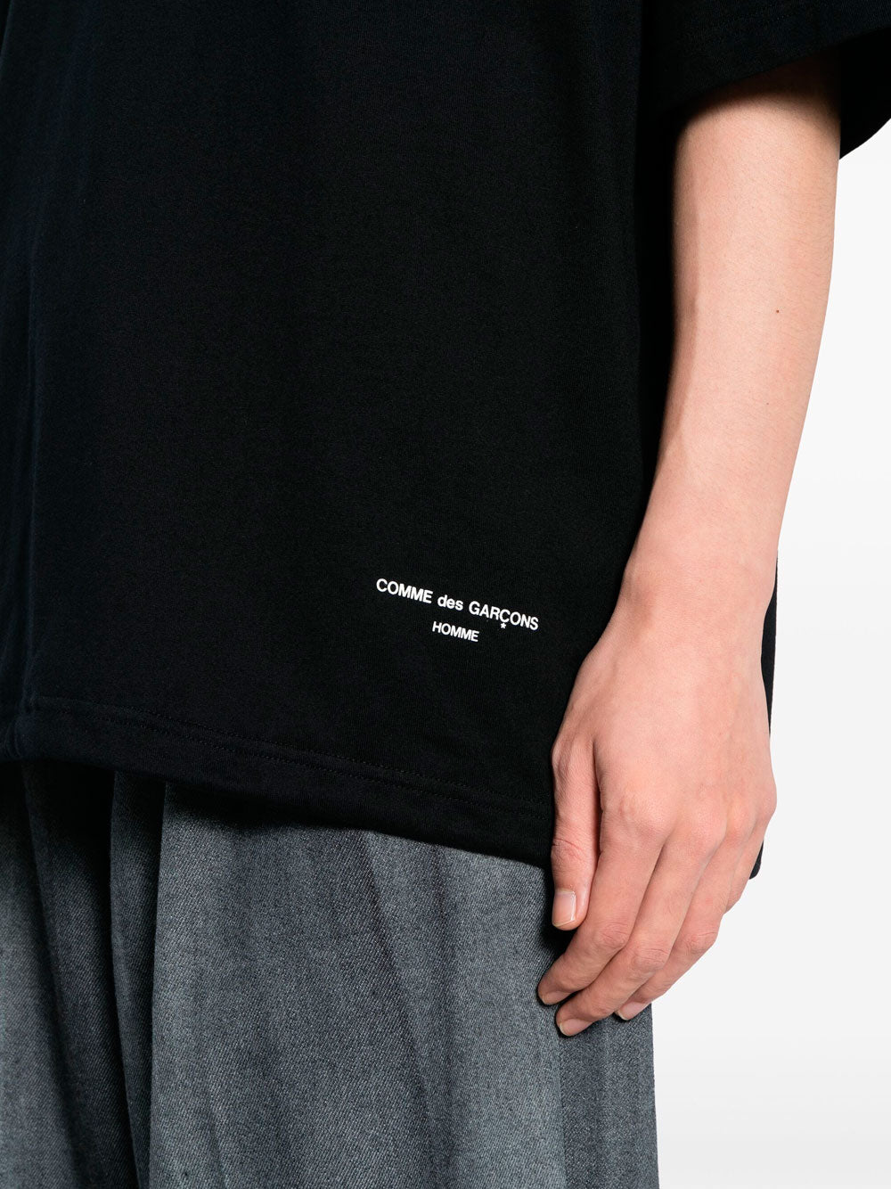 Drawstring hem t-shirt