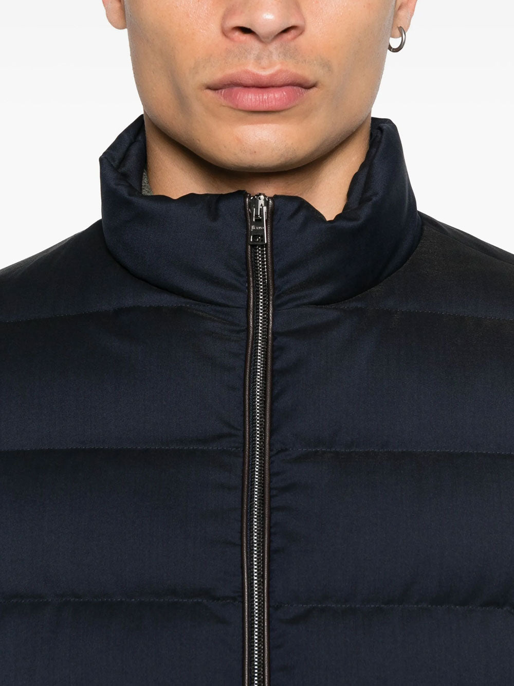 Down Coat Navy Herno Down Short Down Coat Herno OTTODISANPIETRO