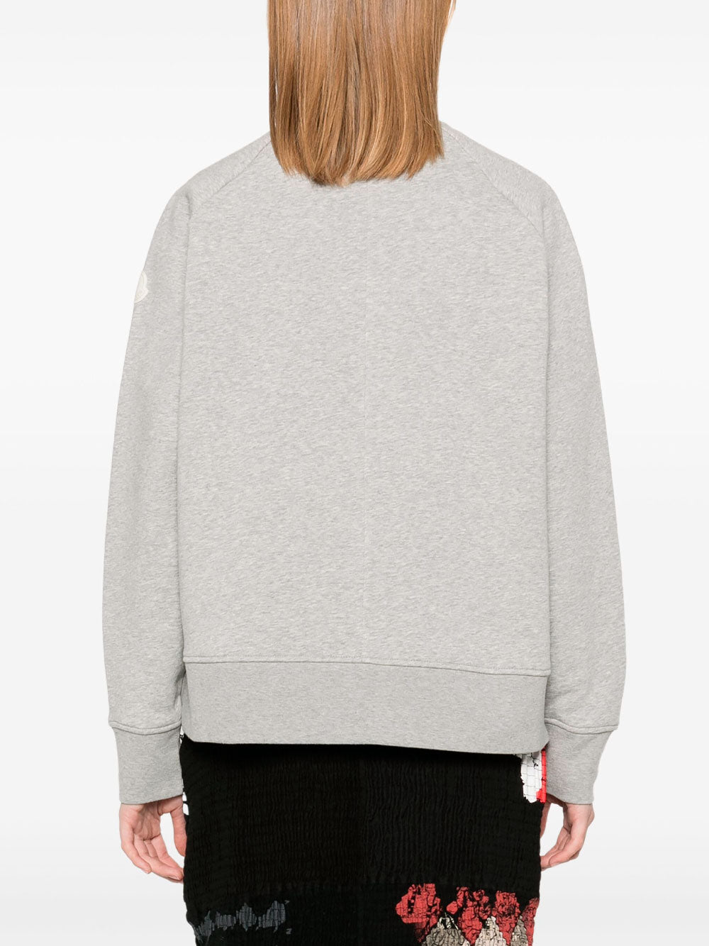 Mélange-effect sweatshirt