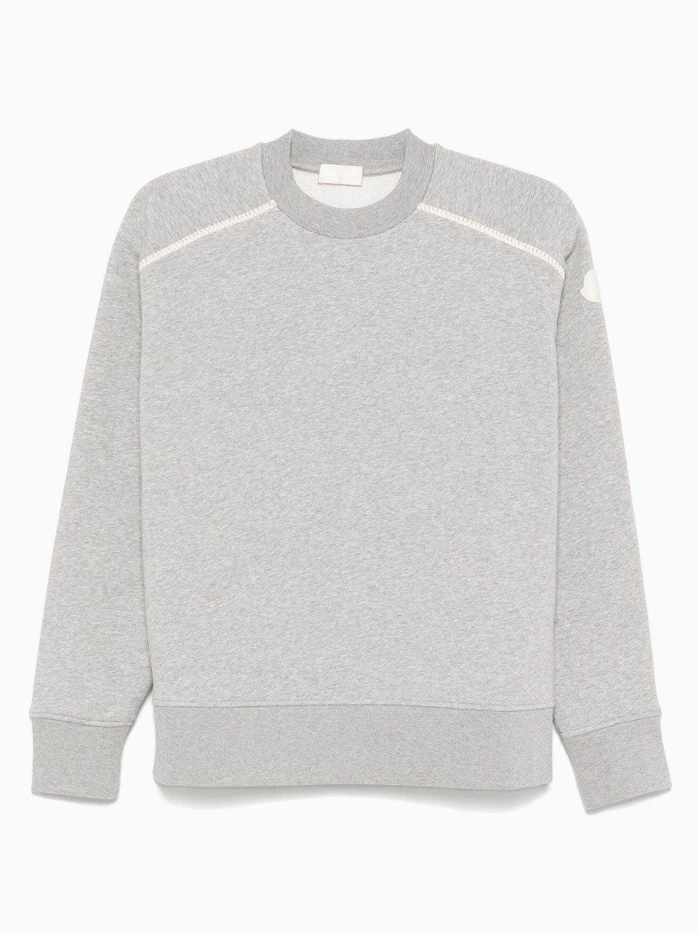 Mélange-effect sweatshirt