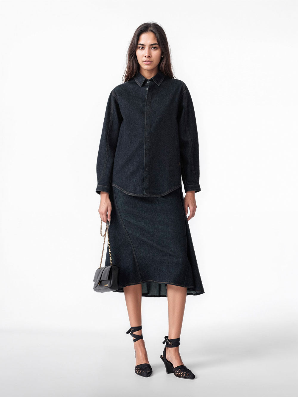 Lavoir de-Nîmes skirt