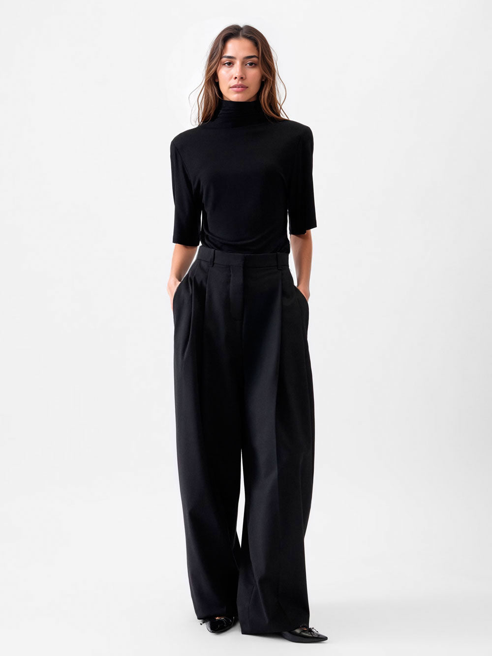 JACQUEMUS スラックス ブラック サイズ44 JACQUEMUS(ジャックムス) スラックス(メンズ) - 海外通販のBUYMA