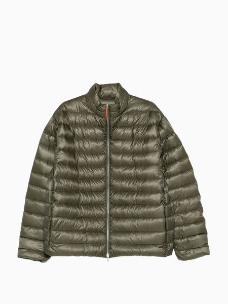 2019AW JIL SANDER＋ Quilted Down Blouson Jil Sander Green Quilted Down Jacket Jil Sander