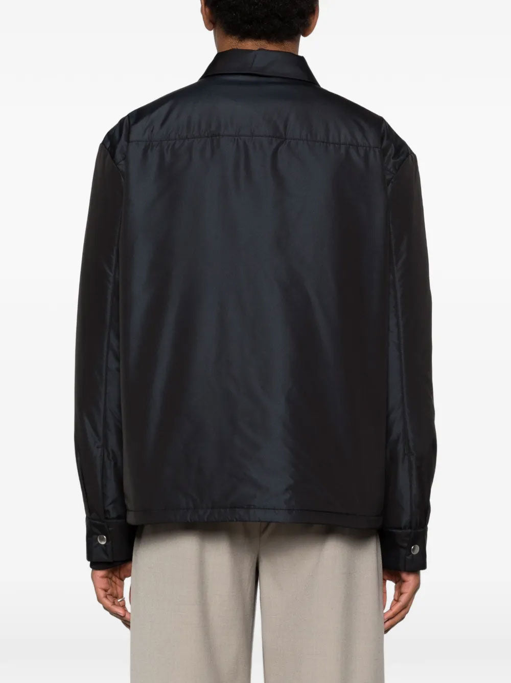 Padded shirt jacket