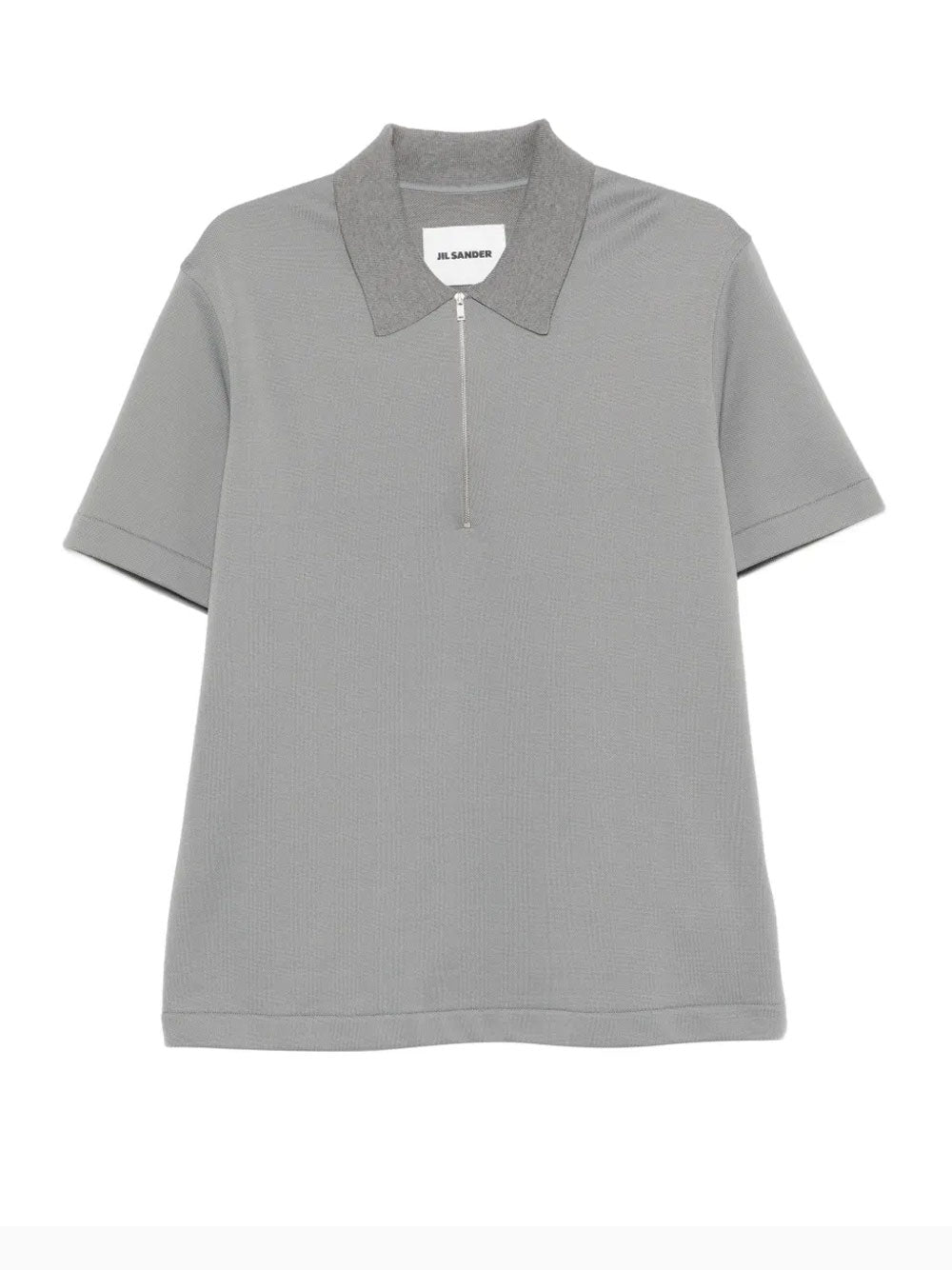 Half-zip polo shirt