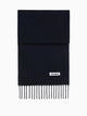 Slim wool scarf